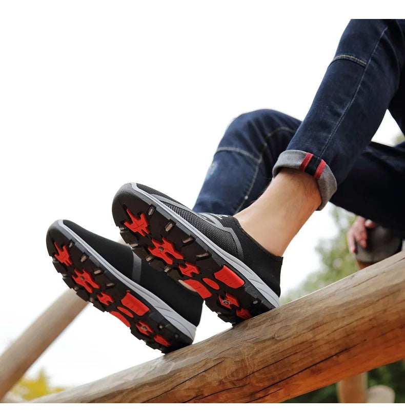 Summer Mesh Men Shoes Lightweight Sneakers Men Fashion Casual Walking Shoes Breathable Slip on Mens Loafers Zapatillas Hombre Viralgem Store