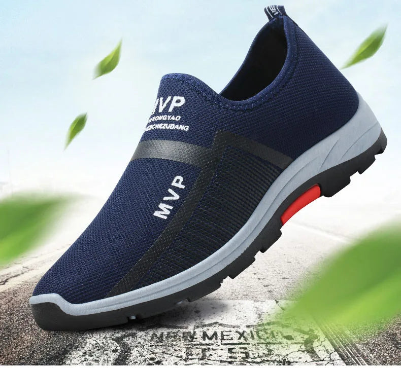 Summer Mesh Men Shoes Lightweight Sneakers Men Fashion Casual Walking Shoes Breathable Slip on Mens Loafers Zapatillas Hombre Viralgem Store