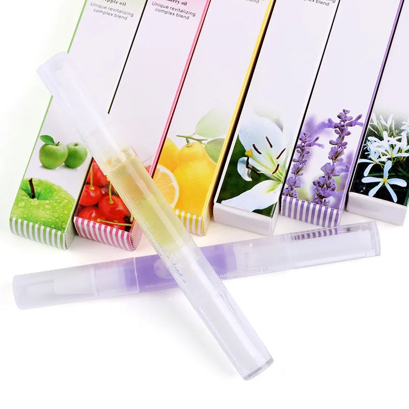 15 Smells Nail Nutrition Oil Pen Nail Treatment Cuticle Revitalizer Oil Prevent Agnail Nail Polish Nourish Skin Viralgem Store