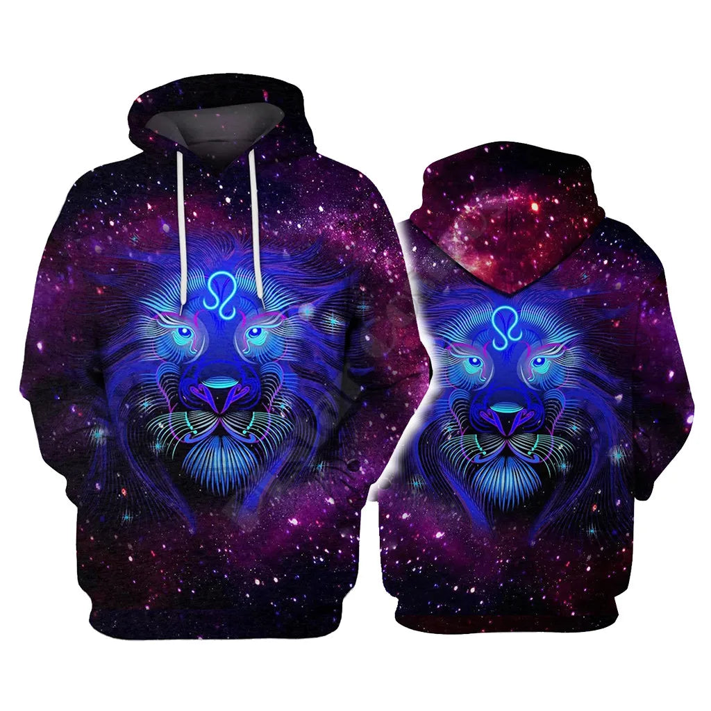 Wolves&Moon 3D Hoodies Printed Pullover Men For Women Funny Sweatshirts Sweater Animal Hoodies Drop Shipping