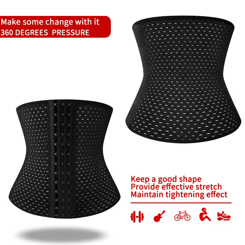 Waist Trainer Shapers Corset for Men Abdomen Reducer Slimming Belt Shapewear High Compression Modeling Strap Workout Girdle Faja Viralgem Store