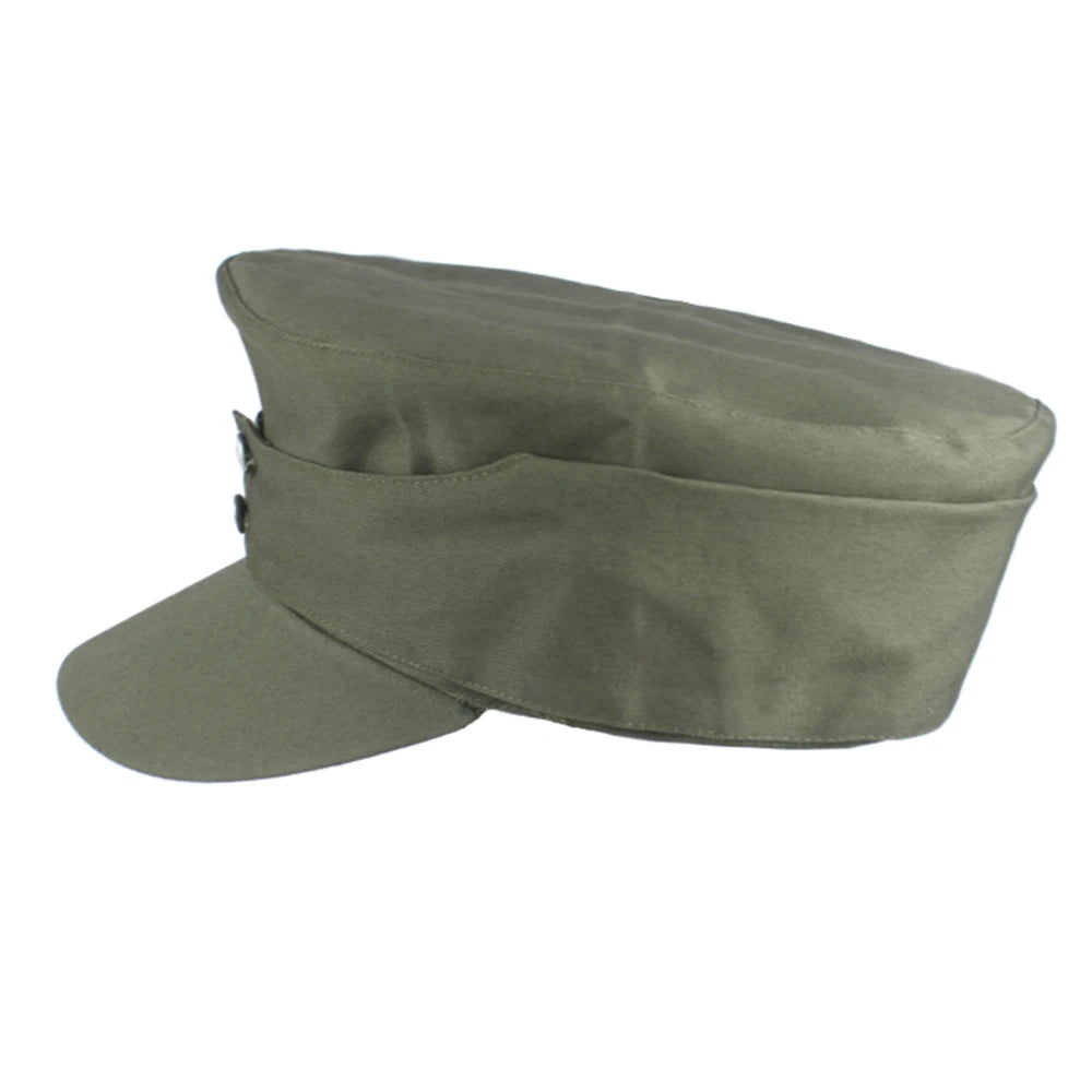 WWII WW2 GERMAN ARMY EM SUMMER PANZER M43 FIELD COTTON CAP HAT IN SIZES Viralgem Store