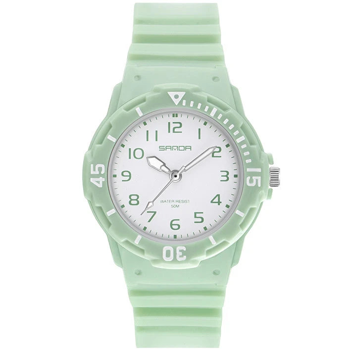 UTHAI CE31 Children’s Sport Watch Clocks 50m Waterproof wristwatches for kids Girls Boys Teens Students PU Soft