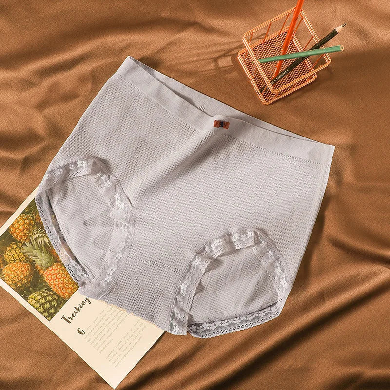 Women's underwear Plus-size XXXXL High elastic Antibacterial Obesity is special briefs lingerie breathable ladies underpants Viralgem Store