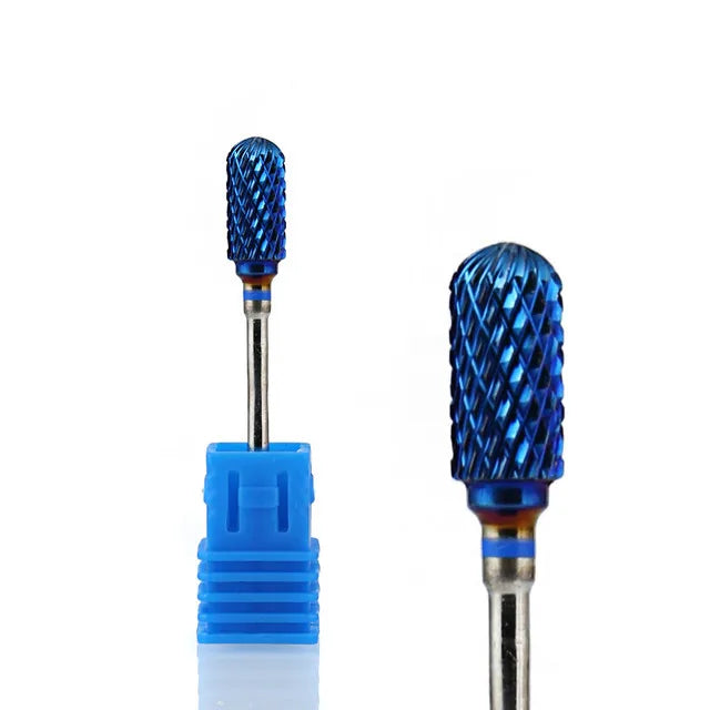 1pcs Tungsten Carbide Nail Drill Bit Electric Manicure Drill Machine Replacement Gringing Heads for Acrylic Gel Polishing Remove