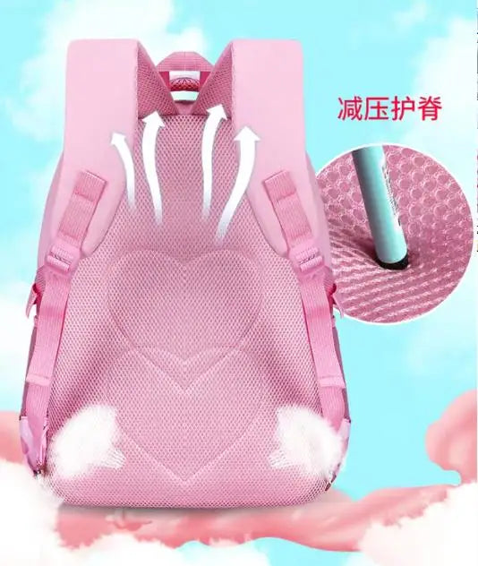 2021 New Children Cartoon School Bag For Girls Students Princess School Backpack Gift kid school bag pack Mochila