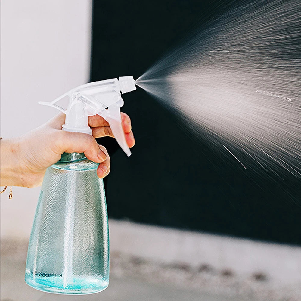 500ml Beauty Spray Bottle Hairdressing Empty Bottles PET PP Plant Water Sprayer Household Transparent Hair Style Tools