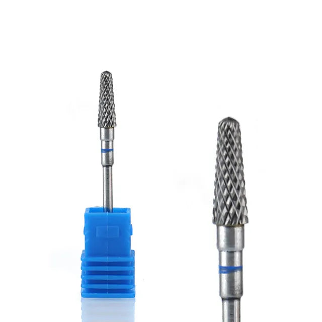 1pcs Tungsten Carbide Nail Drill Bit Electric Manicure Drill Machine Replacement Gringing Heads for Acrylic Gel Polishing Remove