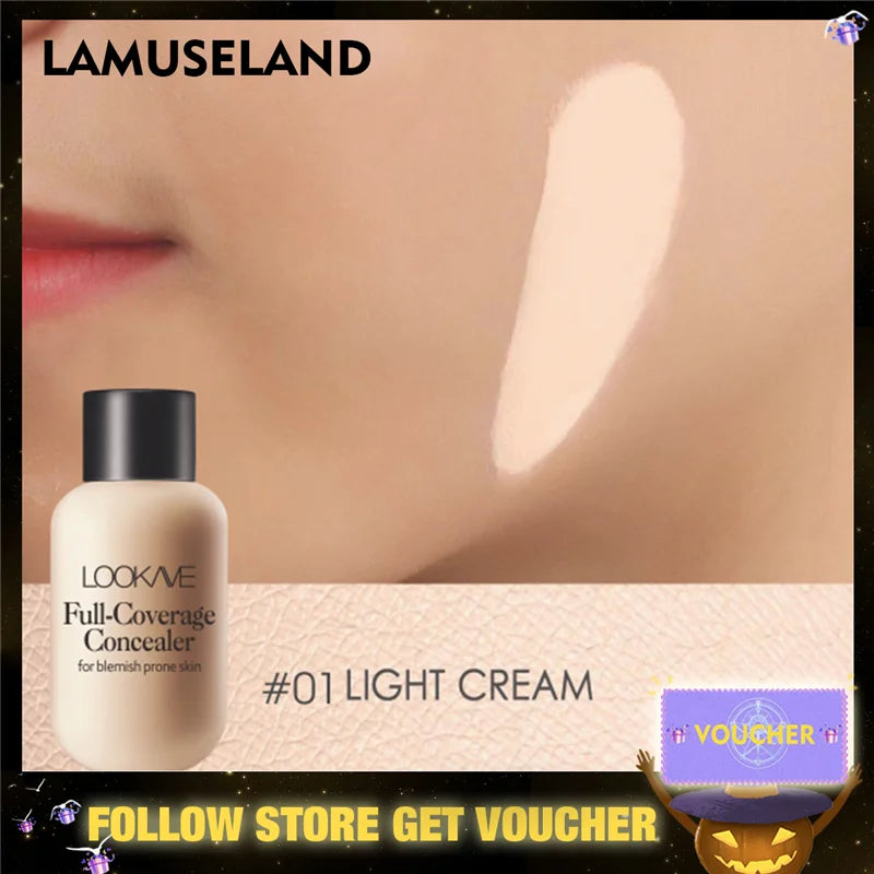 12ml Matte Makeup Foundation Cream For Face Professional Concealing Eye Dark Circle Liquid Long-lasting Corrector Cream Cosmetic Viralgem Store