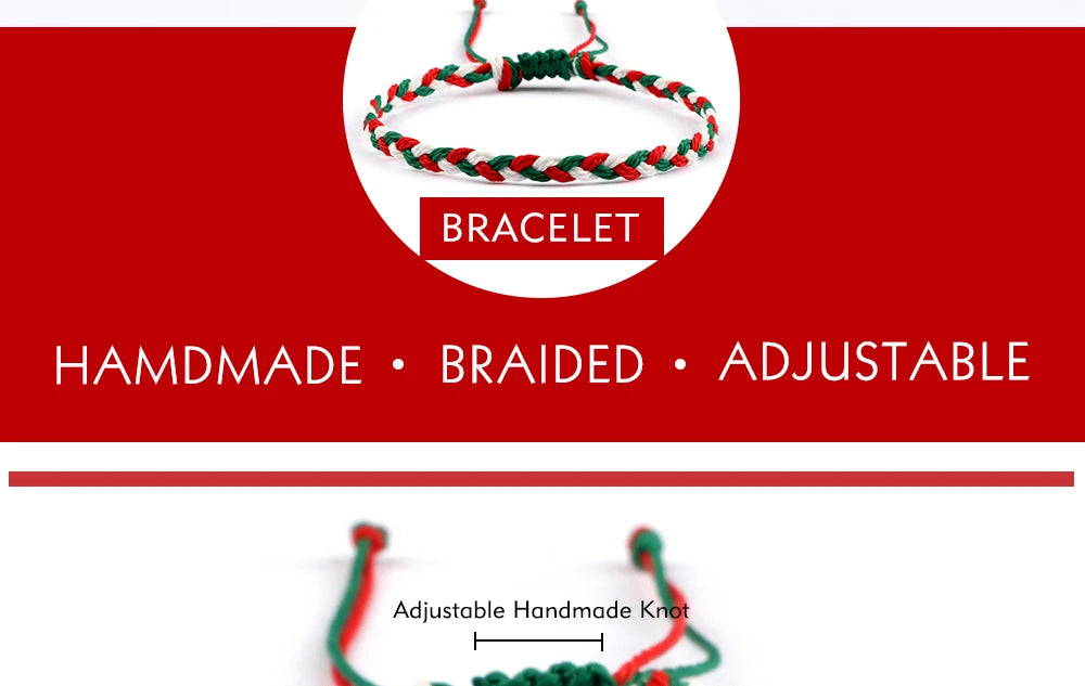 30Colors Bohemian Tibetan Bracelet & Bangle Women Men Handmade Waterproof Wax Thread Lucky Rope Christmas Jewelry Gift Bracelets