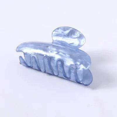 1PC Boutique Hair Clip Marble stripes  Acrylic Hairpins  Women Hair Crab Hair Claws Women Make UP Washing Tool Hair Accessories Viralgem Store