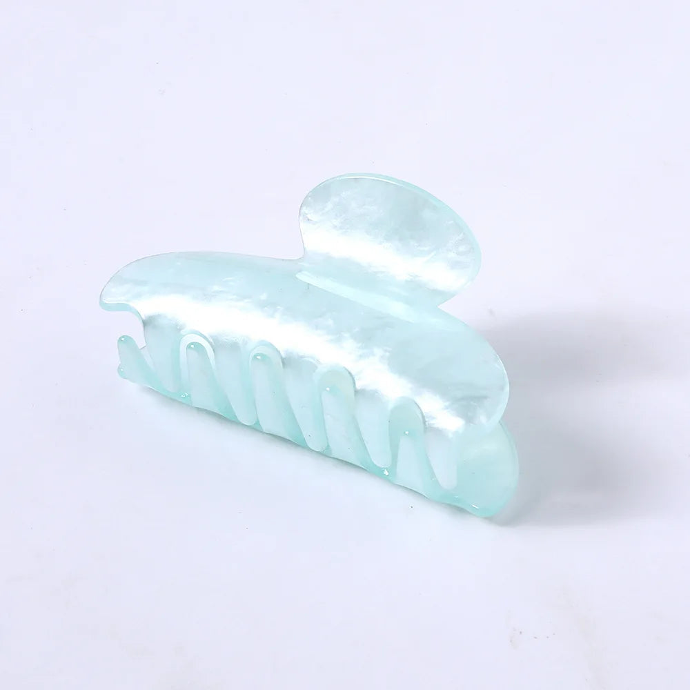 1PC Boutique Hair Clip Marble stripes  Acrylic Hairpins  Women Hair Crab Hair Claws Women Make UP Washing Tool Hair Accessories Viralgem Store