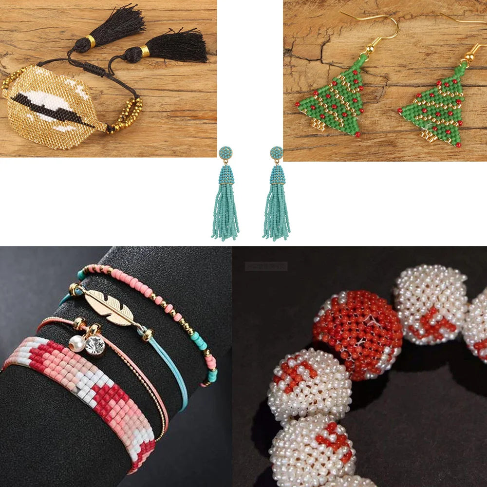 2mm Charm Glass beads Czech Glass Seed Beads Small Round Loose Bead For DIY Jewelry Making Earrings Bracelet