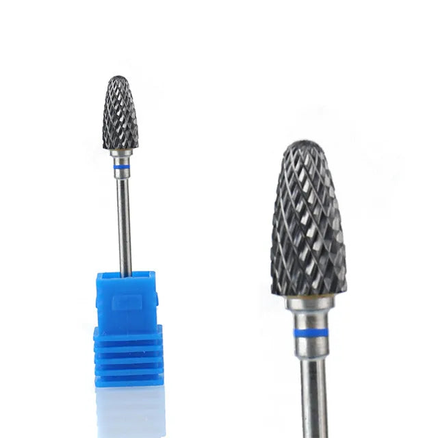 1pcs Tungsten Carbide Nail Drill Bit Electric Manicure Drill Machine Replacement Gringing Heads for Acrylic Gel Polishing Remove