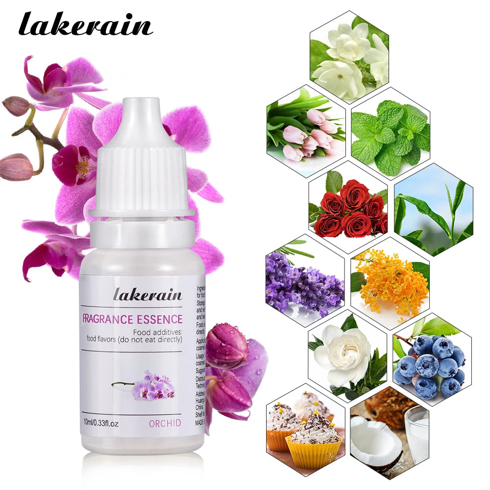 10ml Pure Fruit Fragrance Oil Diffuser Essential Oils Strawberry Flavoring Oil for Lip Gloss DIY Soap Making Lipgloss Essence