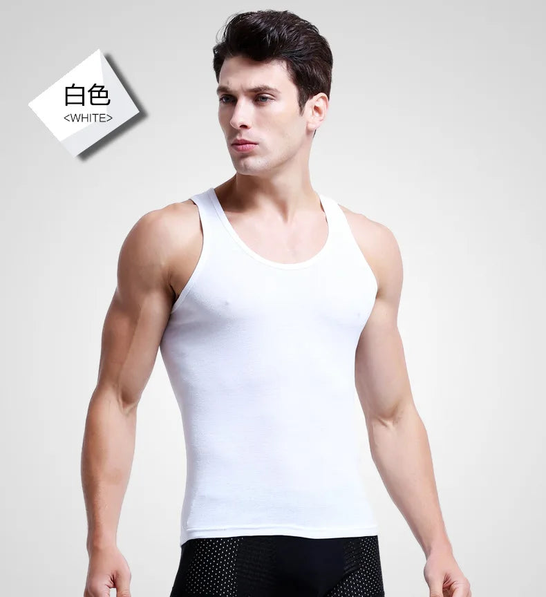 3Pcs Tank Top Casual Men Bodybuilding Clothing Fitness Mens Sleeveless Gyms Vests Cotton Singlets Muscle Tops Plus Size XXXL 4XL
