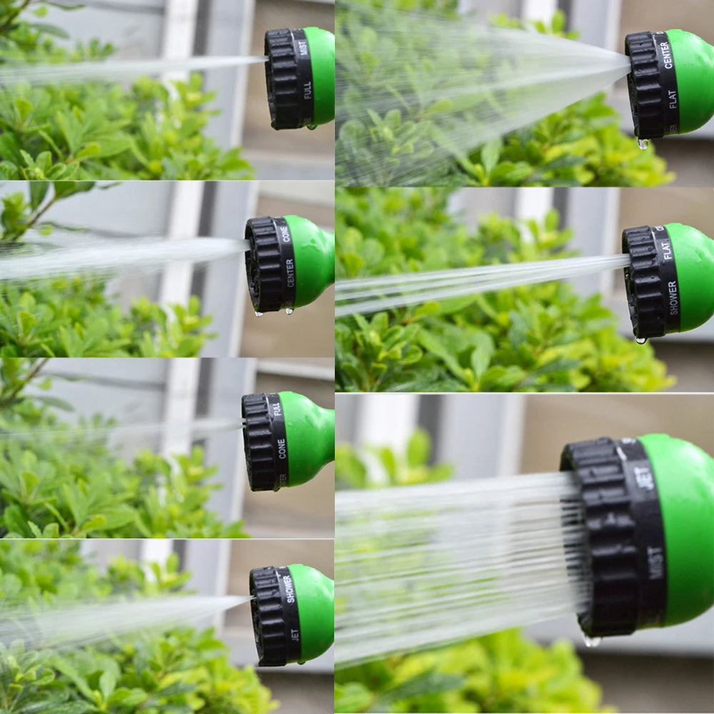 Ajustable Hose Nozzles Garden Water Spray Lawn Sprinkler 7 Pattern Multifunctional Car Wash Water Gun