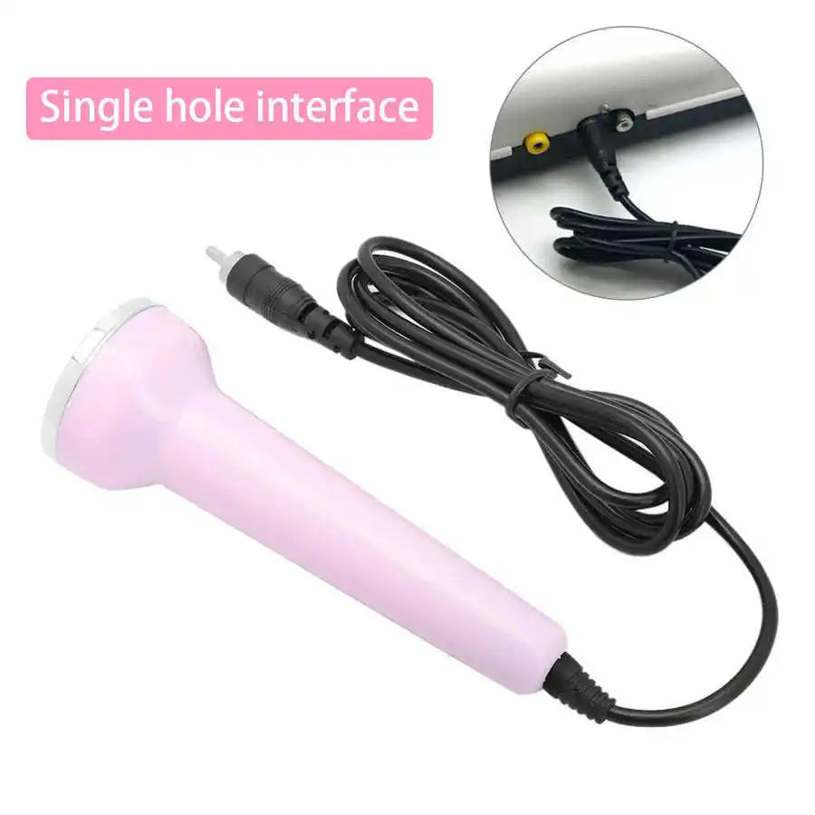 Ultrasonic Massager Beauty Machine Face Probe Facial Detoxification Instrument Universal Probe Instrument Line Face Probe