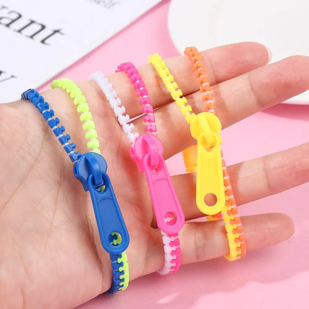 ADHD Stress Relief Anxiety Fidget Sensory Zipper Zip Stim Bracelet