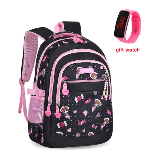 2021 New Children Cartoon School Bag For Girls Students Princess School Backpack Gift kid school bag pack Mochila