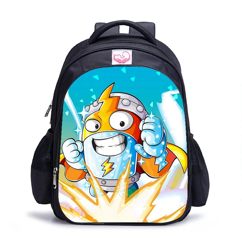 16 Inch Super Zings Children School Bags Orthopedic Backpack Kids School Boys Girls Mochila Infantil Catoon Bags Gift