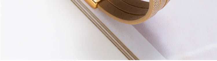 WYBU Wrap Leather Bracelets for Women Fashion Metal Leather Bracelet Charm Couple Wholesale Jewelry Dropshiping