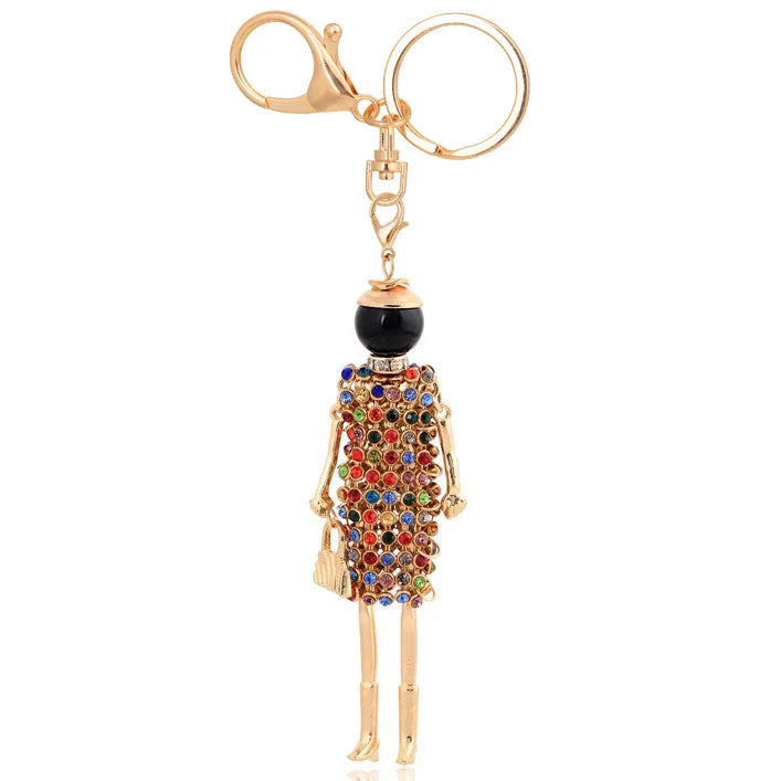 statement keychain charms lovely gifts key chain flower jewelry 2025 charms fashion women accessory