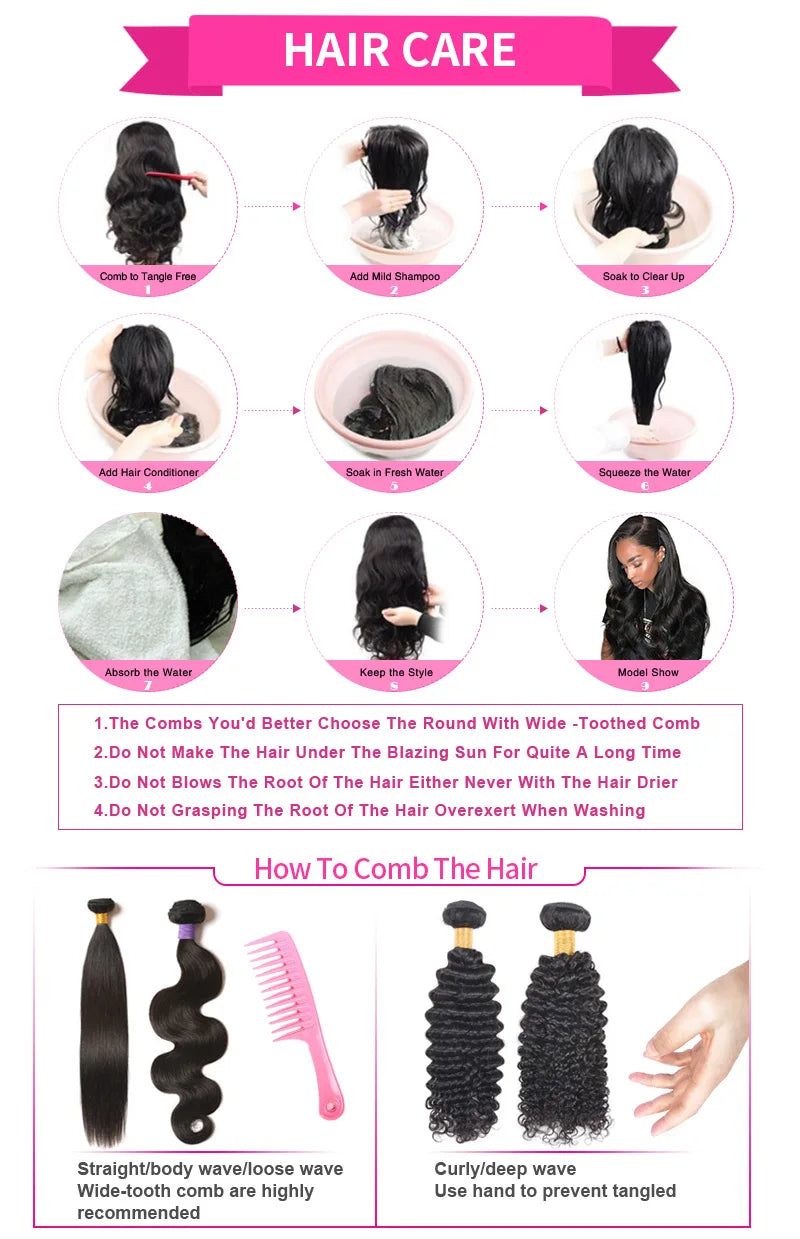 13x4 HD Lace Frontal Wig Deep Wave Frontal Wig 100% Brazilian Curly Human Hair Wigs 4x4 Transparent Lace Front Wig Pre Plucked Viralgem Store