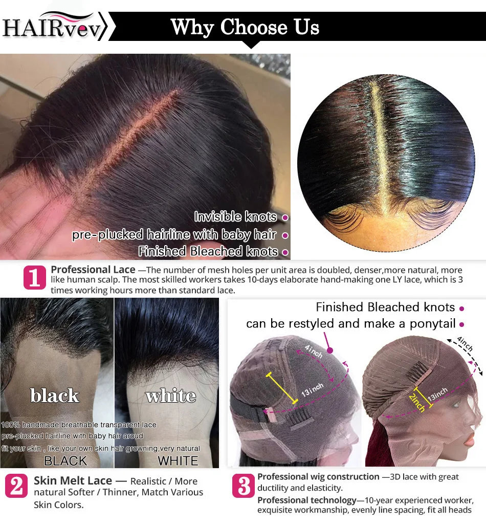 13x4 Kinky Curly Lace Front Human Hair Wigs For Women 100% Brazilian HD Deep Wave Frontal Wig Water Curly Human Hair Wig Sale Viralgem Store