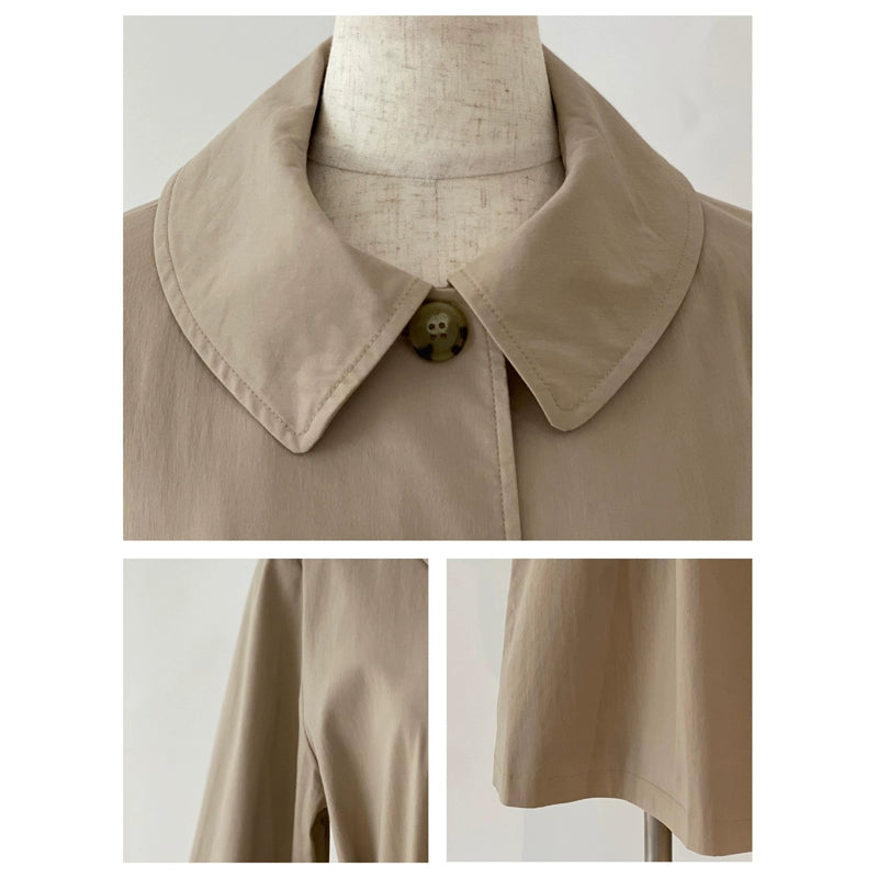 Spring & Fall Lapel Long Japanese Leisure Coat and Trench Coat Viralgem Store