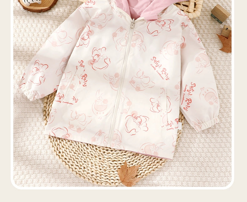 Women's Spring and Autumn Hooded Girl Infant Clothes and Coat Viralgem Store
