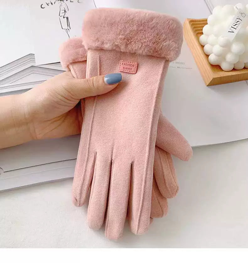 Women's Anti-Cold Windproof Touch Screen Gloves