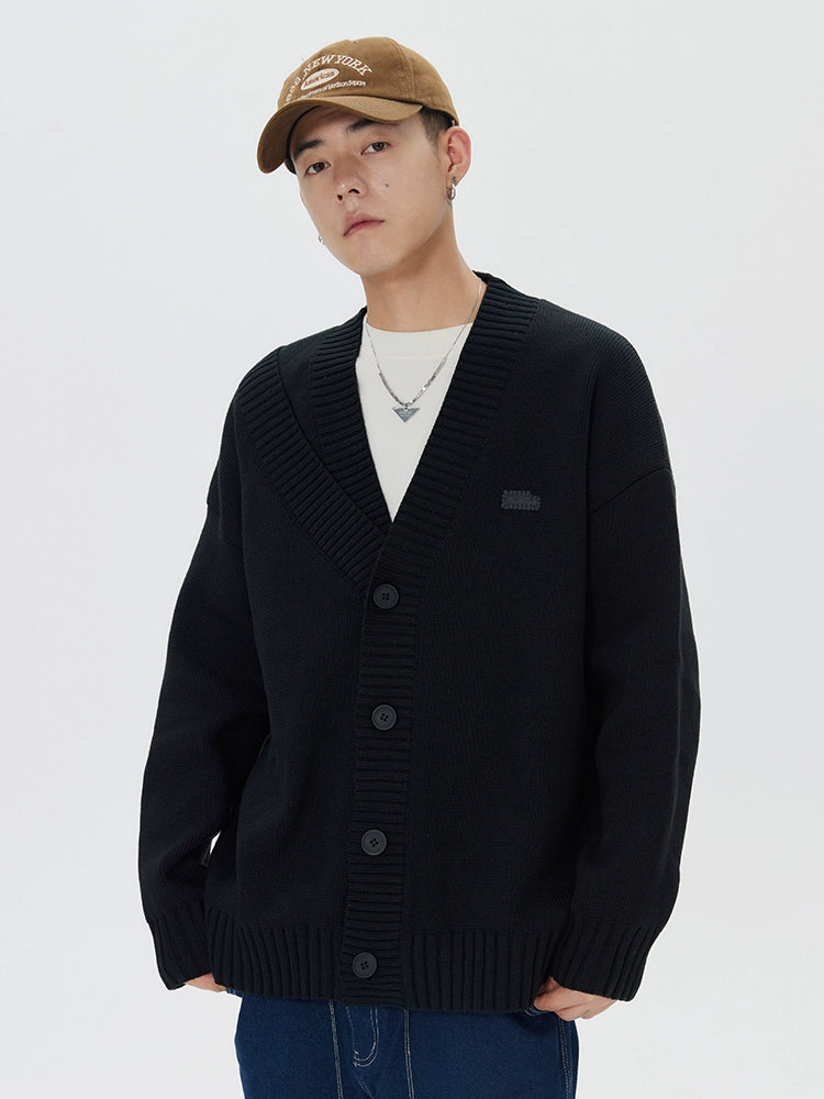 Trendy Minimalist V Neck Autumn Japanese Casual Cardigan Viralgem Store