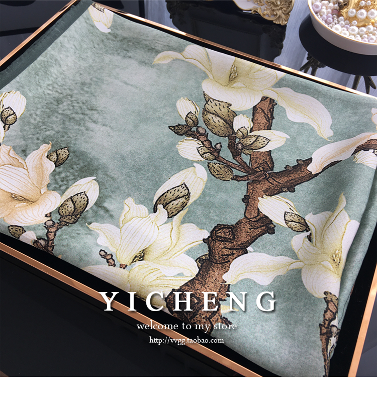 Vincent Van Gogh's Oil Painting Series Large Kerchief Middle-Aged Gift Real Silk Viralgem Store