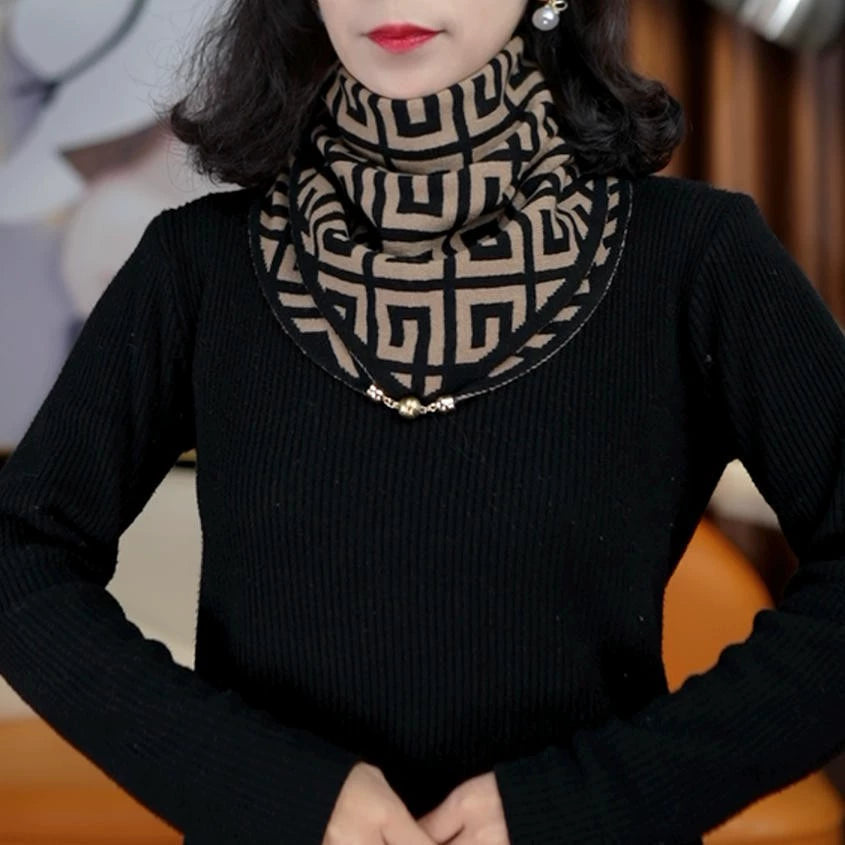 Spring & Fall Cervical Support Female Hidden Hook Double-Sided Short Triangular Binder