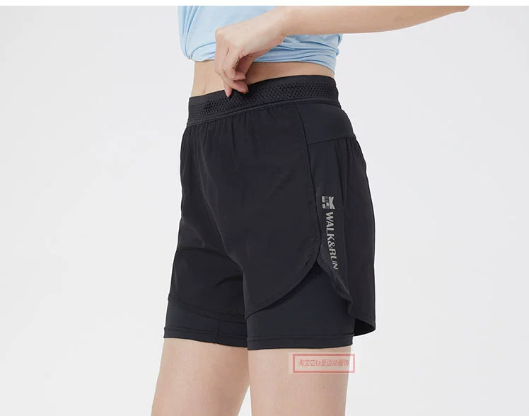 Yoga Women's Super Stretch Wide Leg Quick-Drying Workout Shorts