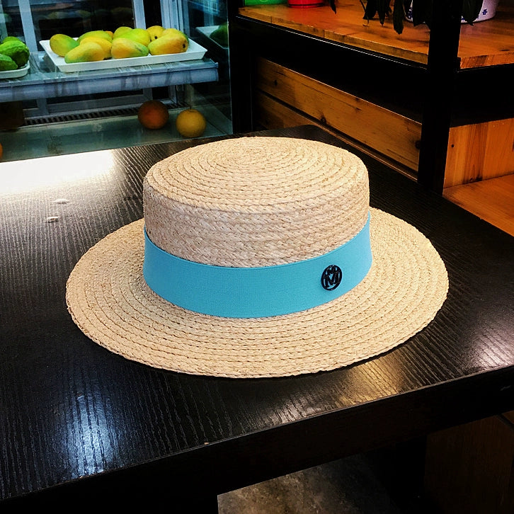Straw Hat Handmade Female Stylish Beach Natural Raffia