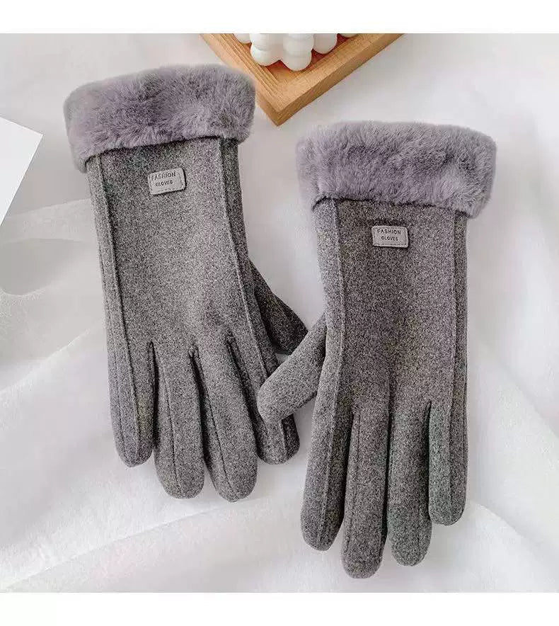 Women's Anti-Cold Windproof Touch Screen Gloves