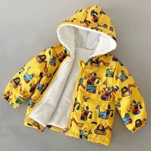 Spring and Autumn Children's K-style Zipper Hoodie Baby Outwear