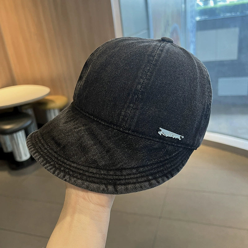 Sun Hat Denim Women Foldable Easiest for Match Peaked Cap Viralgem Store