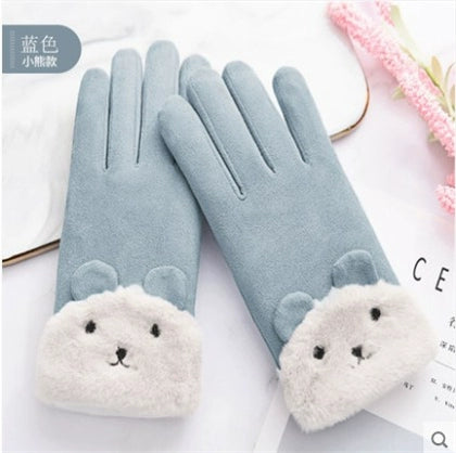 Women's Anti-Cold Windproof Touch Screen Gloves