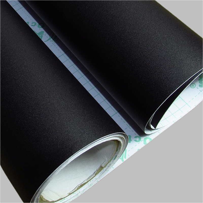 Thick Black Frosted Audio Veneer Speaker Outer Leather Self-Adhesive Speaker Accessories Complete Collection of Prepuce Renovation Special Stickers