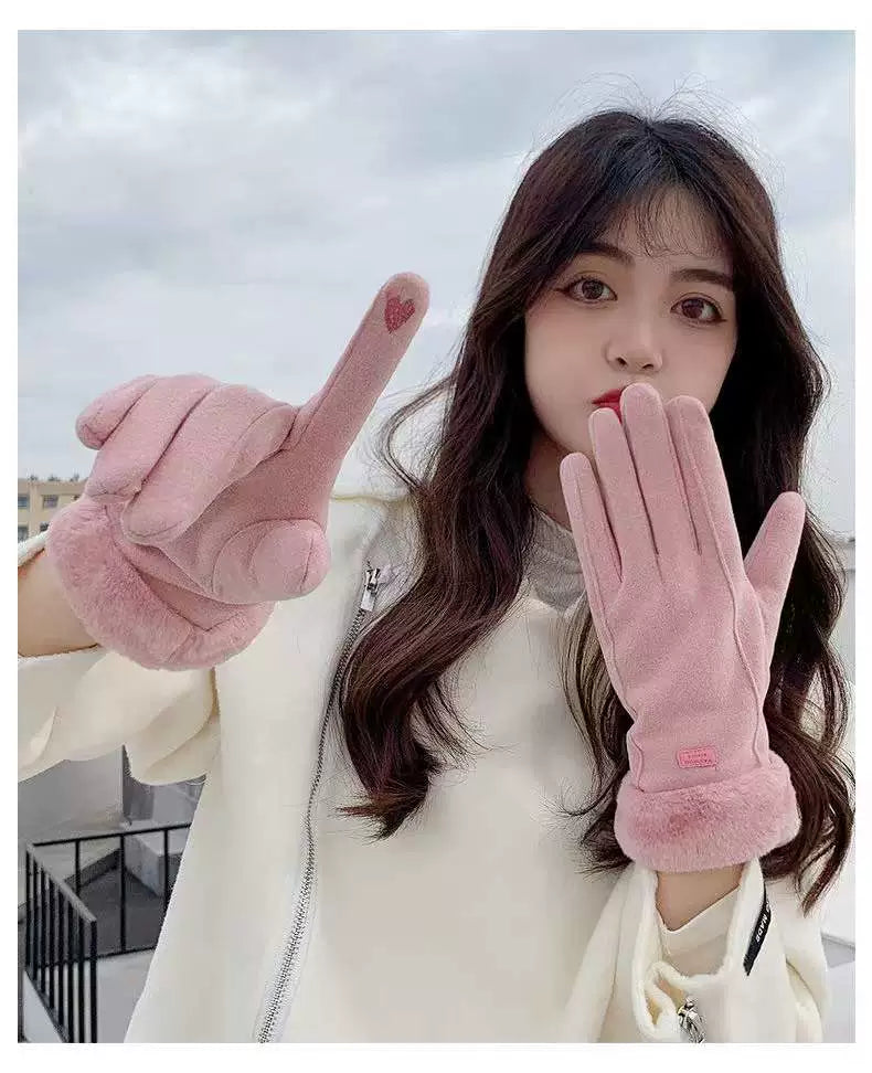 Women's Anti-Cold Windproof Touch Screen Gloves