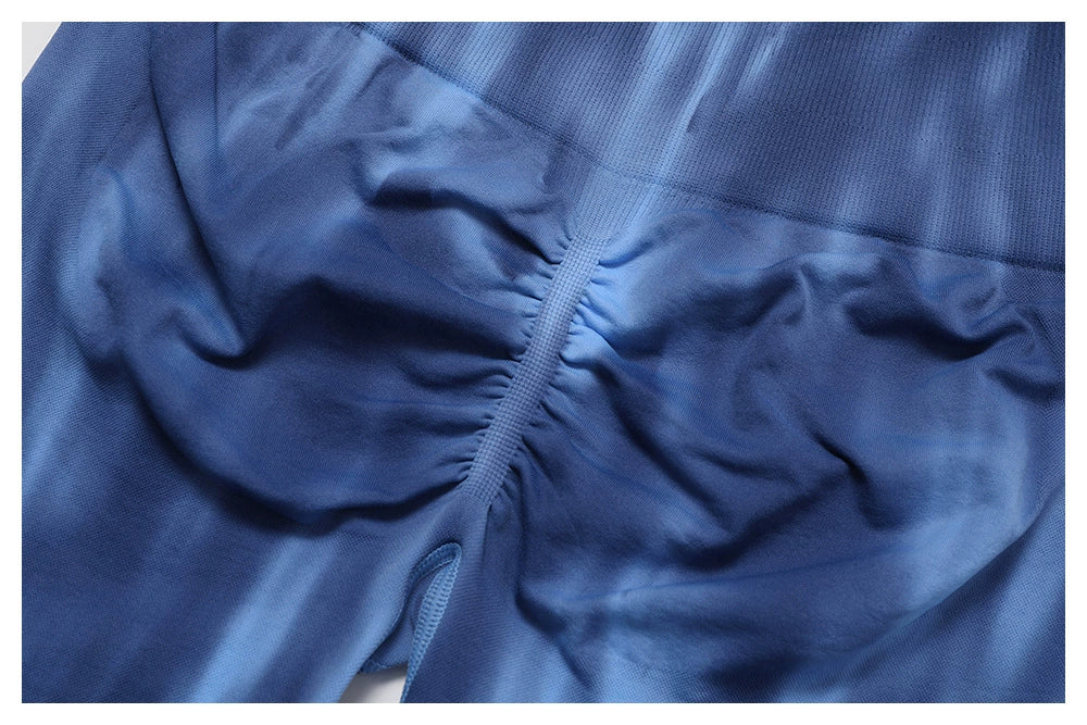 Special Offer! Tie-Dyed Aurora Yoga Fitness Short Shorts Women's High Waist Hip Lift Wicking Breathable Stretch Tight