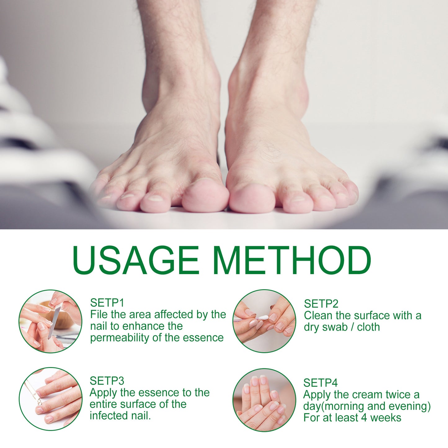 1-5Pcs Nail Fungal Treatment Device 7 Days Repair Oil Foot Toe Essence Anti Infection Paronychia Ginger Onychomycosis Gel Care