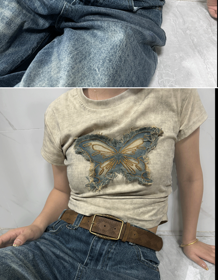 Y2g Women's Sexy with Skirt Retro Brown Belt