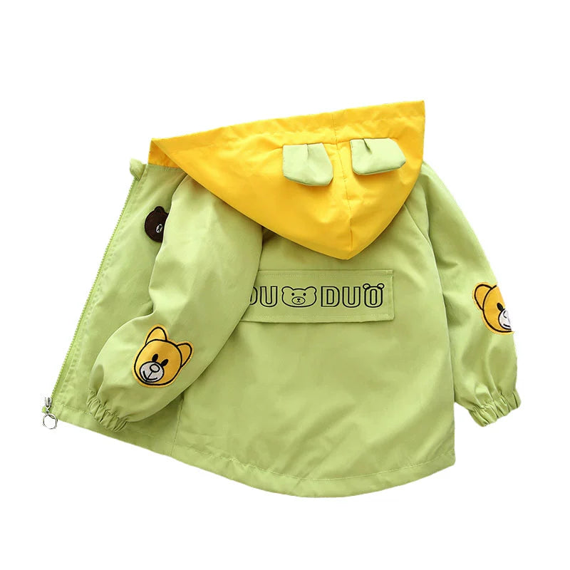 Windcheater Baby Boy Thin Spring and Autumn Korean Coat
