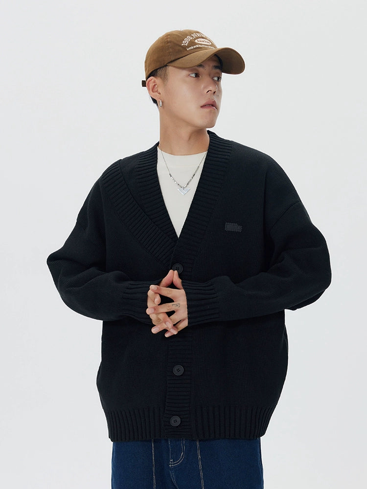 Trendy Minimalist V Neck Autumn Japanese Casual Cardigan Viralgem Store