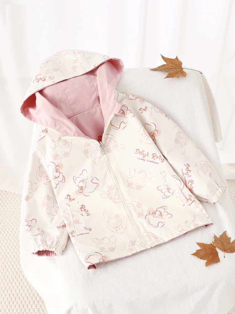 Women's Spring and Autumn Hooded Girl Infant Clothes and Coat Viralgem Store