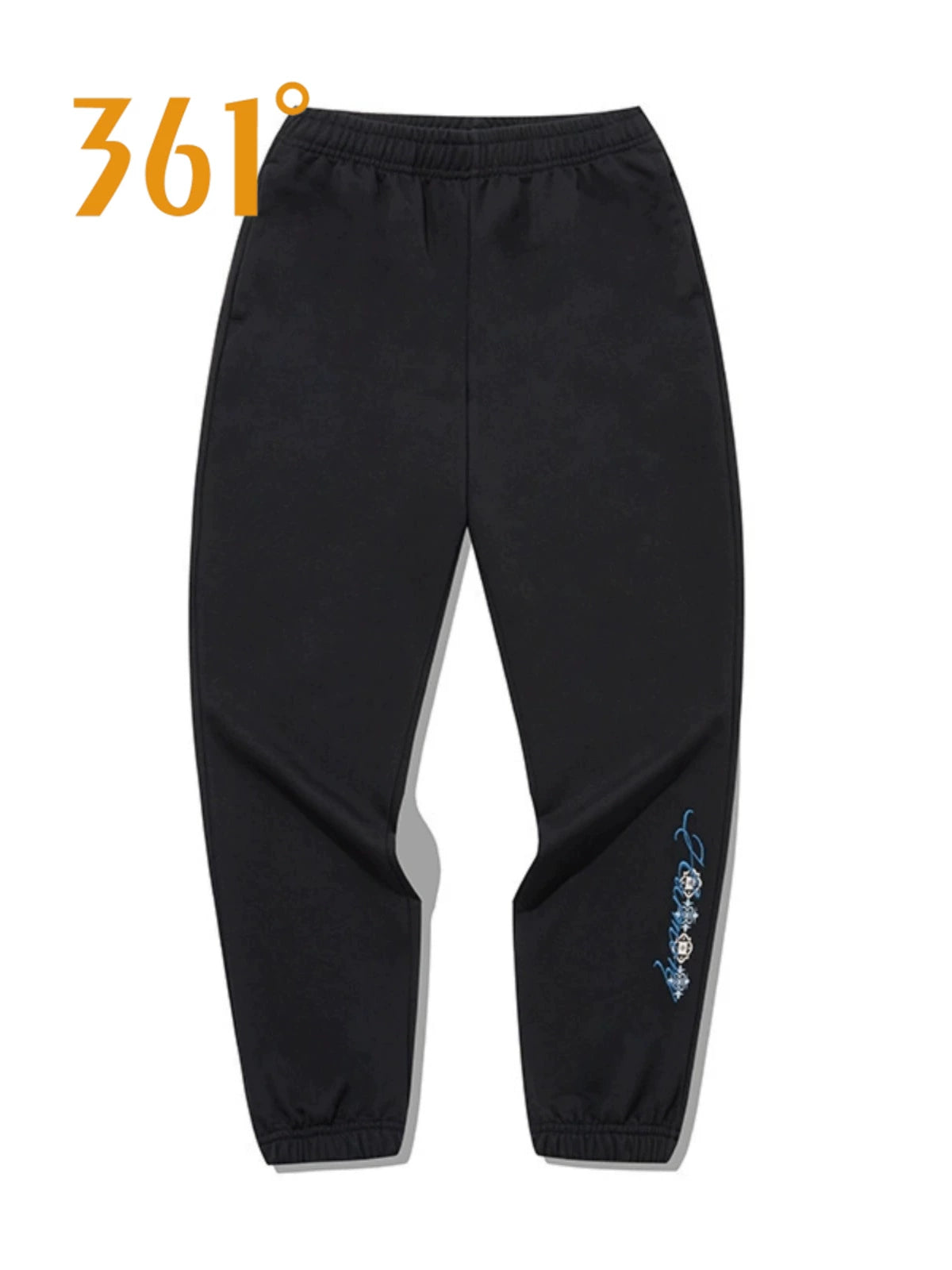 361 Degrees Sports Women's Pants Knitting New New Autumn Official Authentic Products Drawstring Casual Cropped Pants for Women Pants